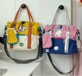 Vintage Contrast Color Casual Harajuku Shoulder Handbags Grunge Y2k Aesthetic Casual Underarm Bag Crossbody Bags